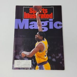 Los Angeles Lakers Magic Johnson cover 1991 Sports Illustrated